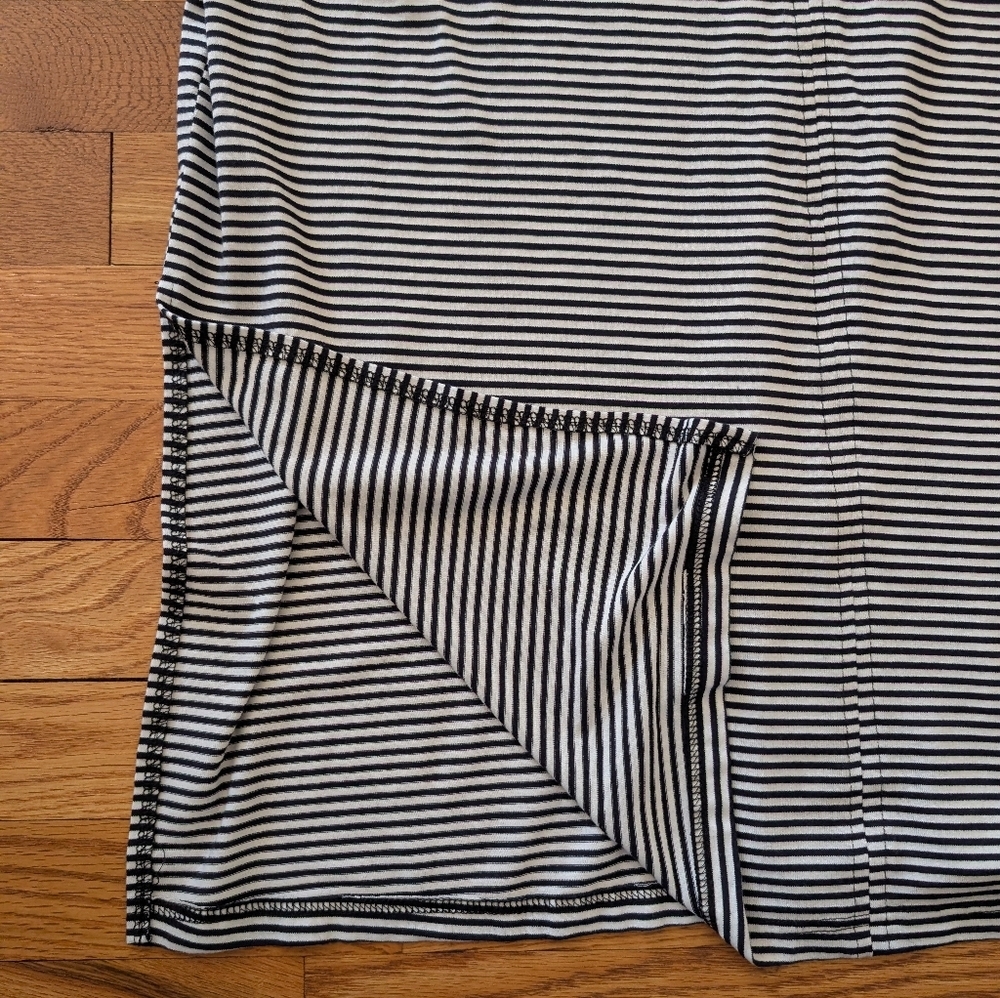 Sweet Salt Striped Maxi Skirt - Picture 2 of 7